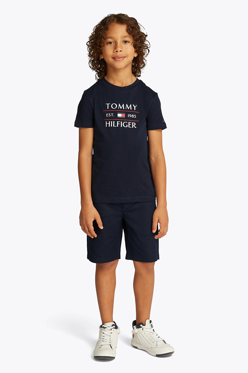 Tommy Hilfiger Tommy flag hilfiger reg tew Blauw-1 2