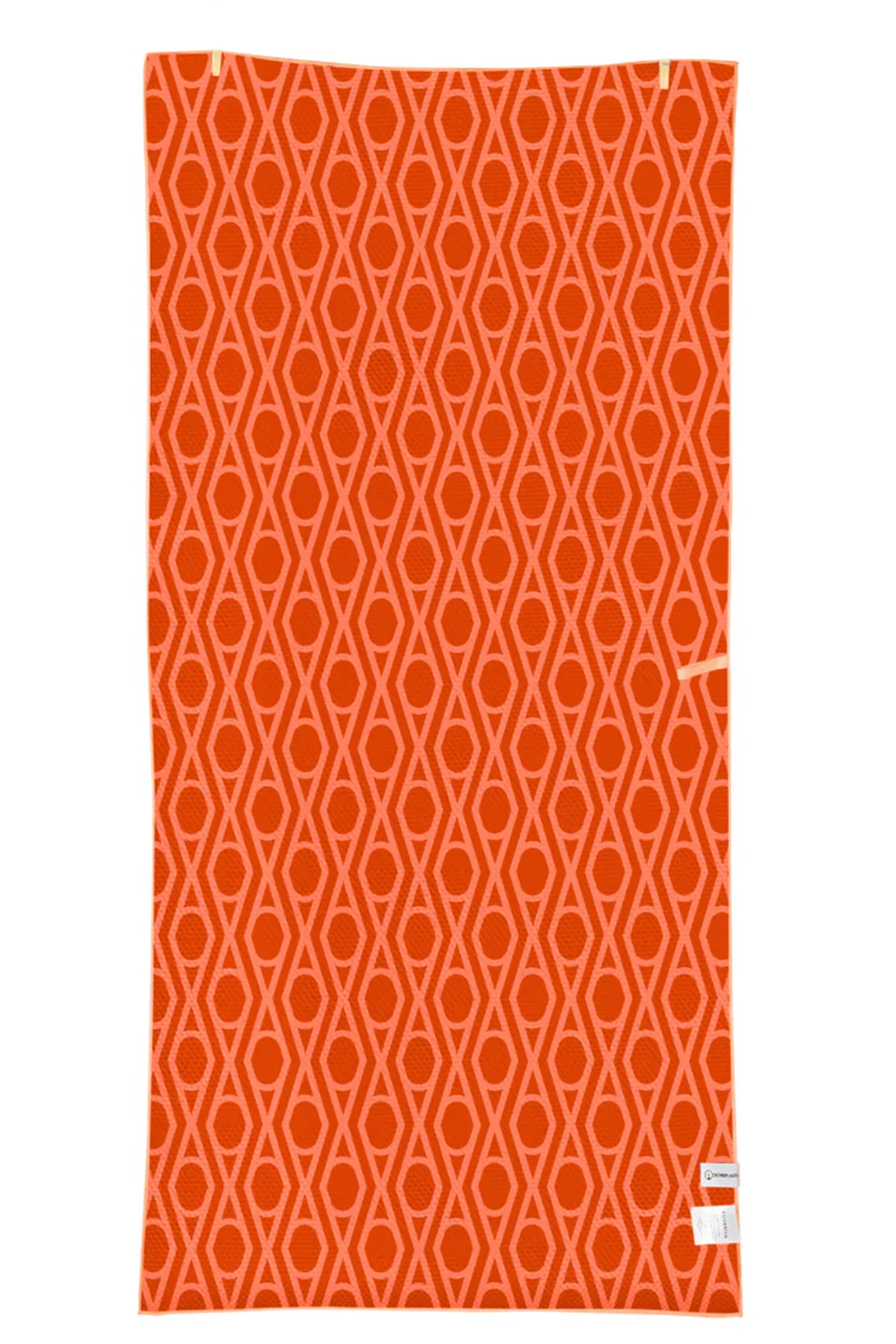 Bad & beach badlaken oranje