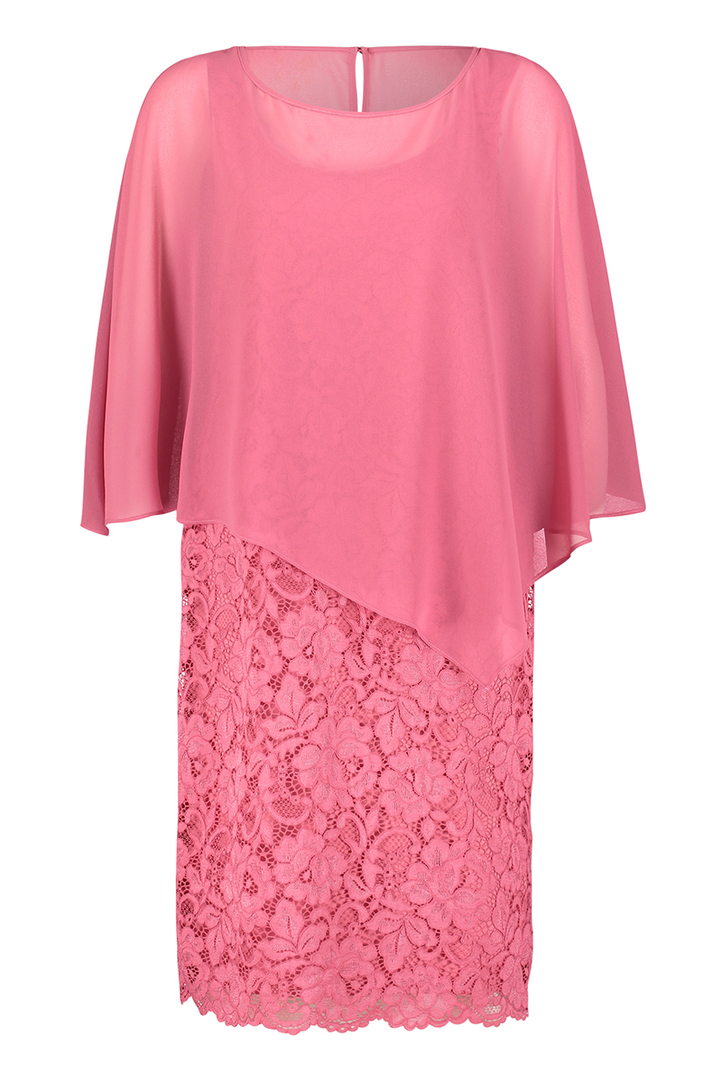 Dames jurk rose