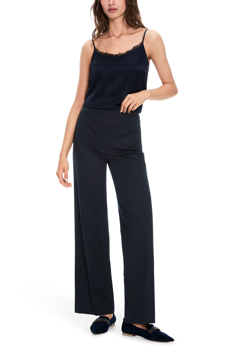 Dames broek blauw
