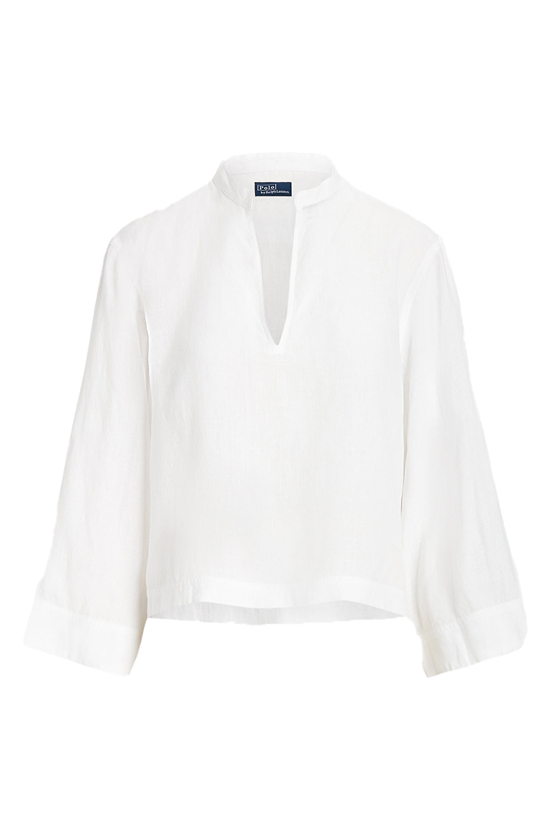Polo Ralph Lauren Dames blouse lange mouw Wit-1 1