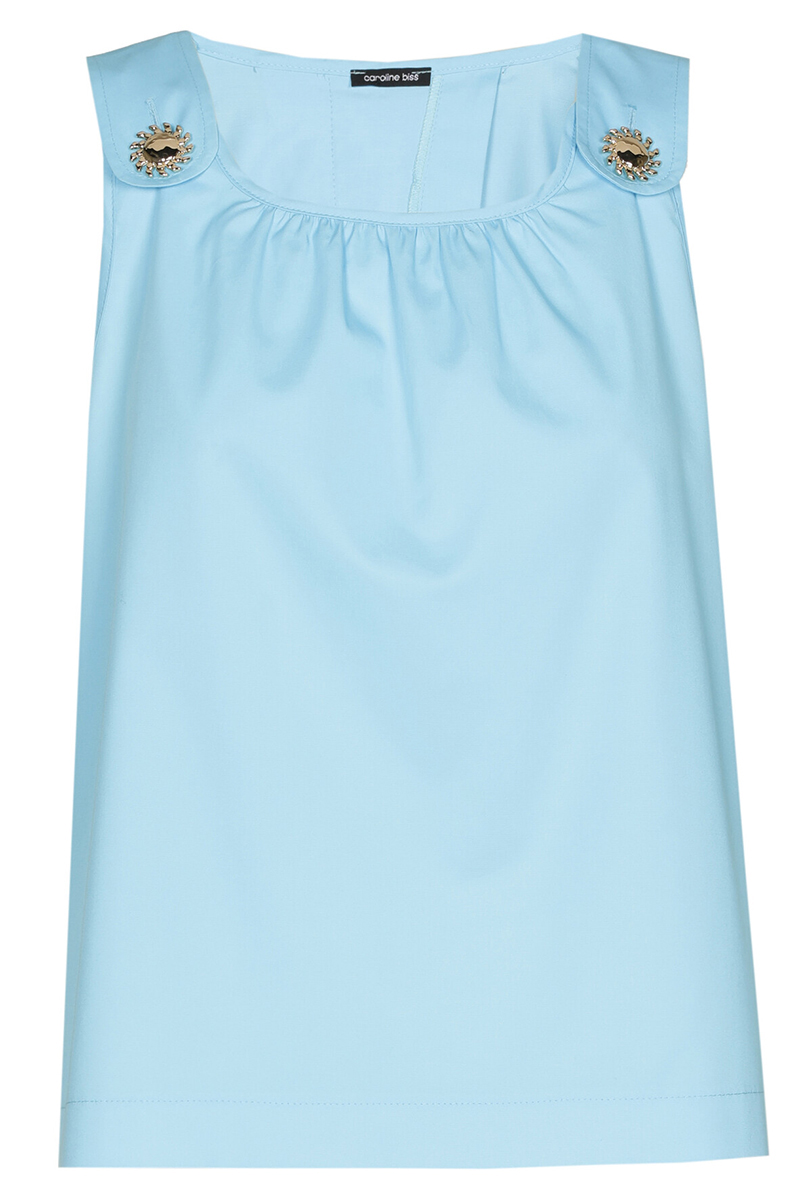 Dames top blauw