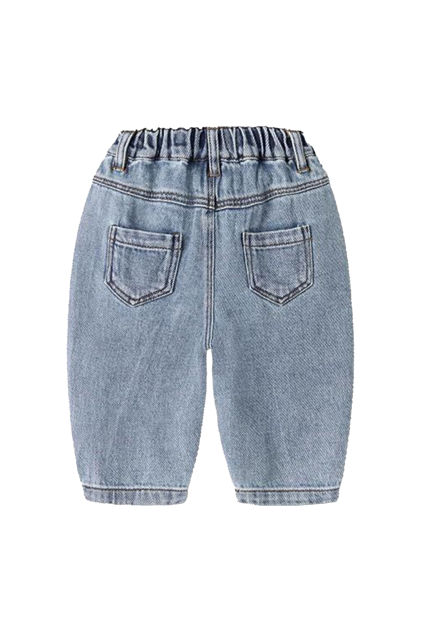 Baby broek blauw