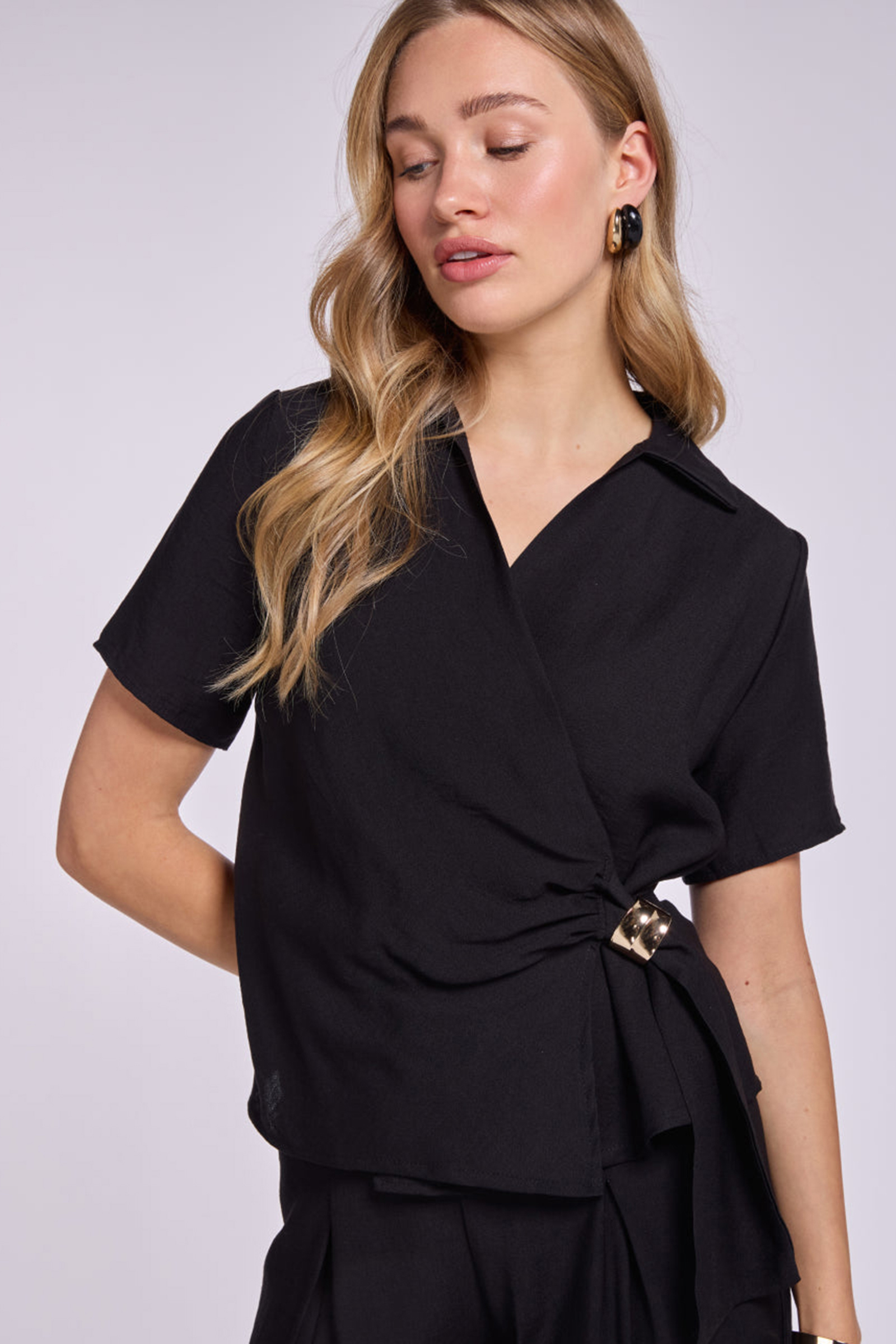 Dames top zwart