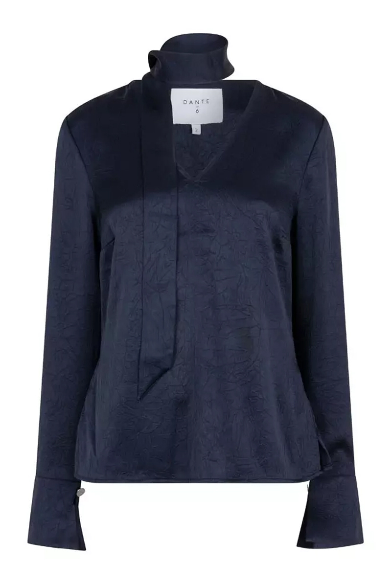Dames top blauw