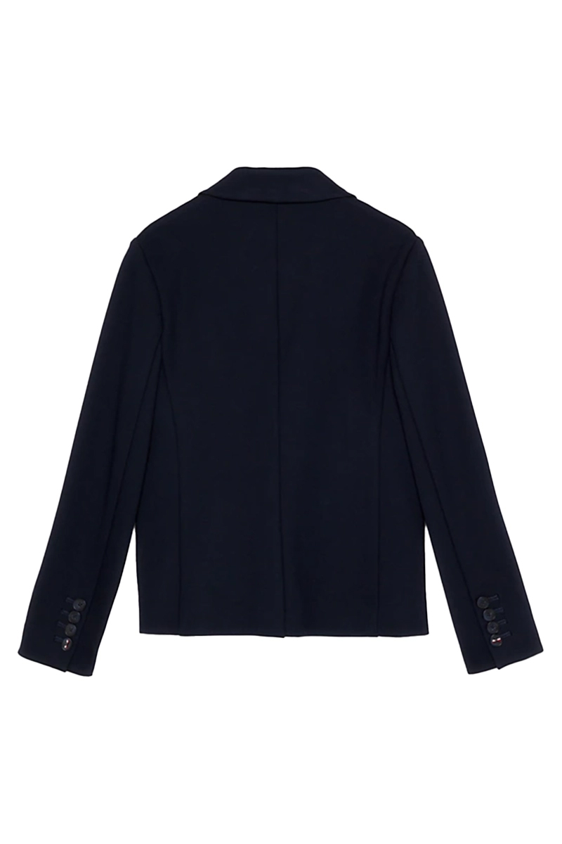 Tommy Hilfiger Knitted blazer Blauw-1 2