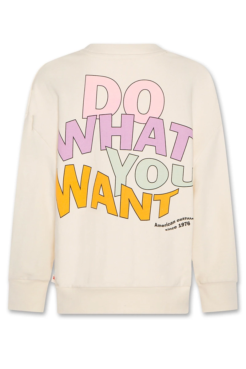 Meisjes sweater bruin