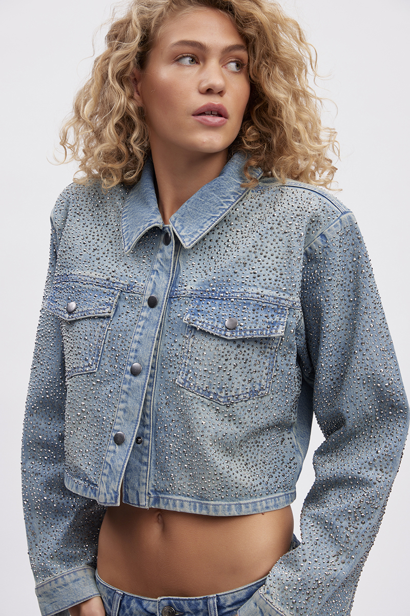Dames jeans blauw