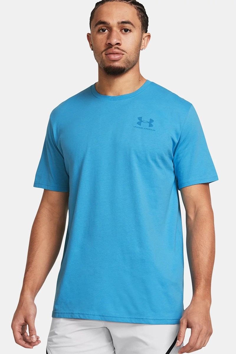 Under Armour Ua M Sportstyle Lc Ss-blu Blauw 2