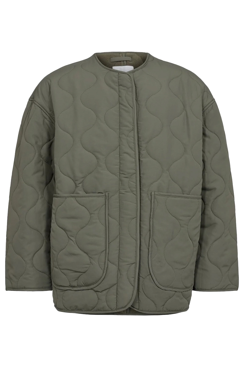 Meisjes jas groen