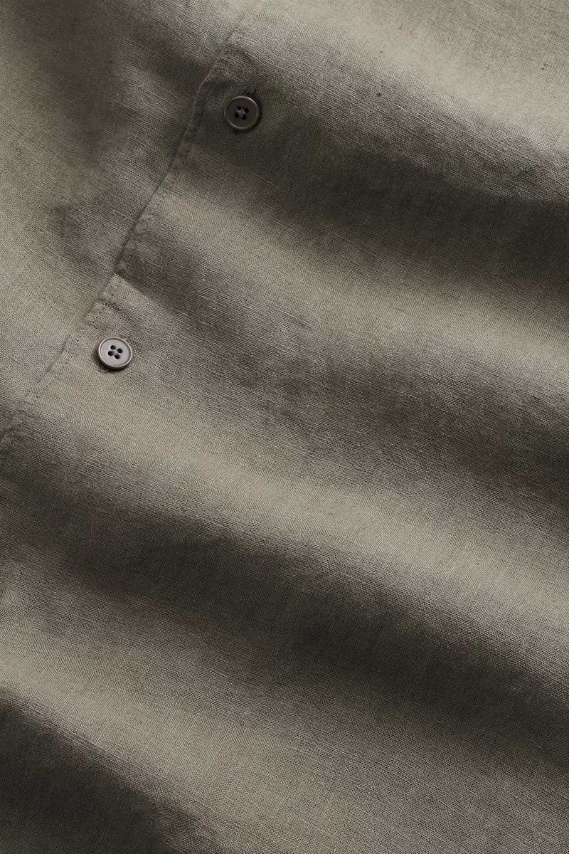 Heren overhemd lm casual groen
