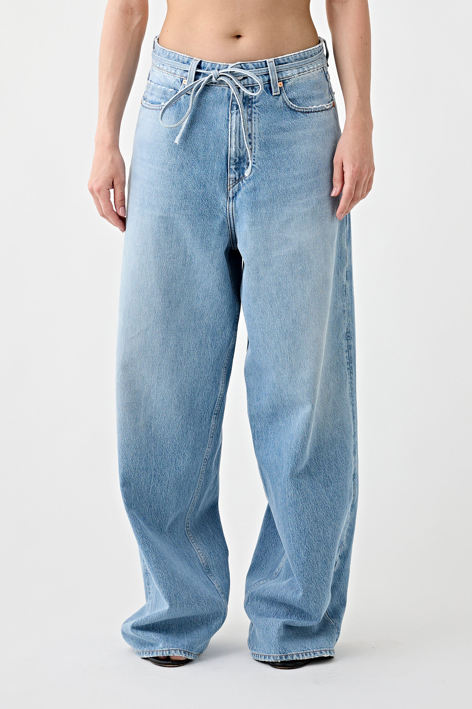 Dames jeans blauw