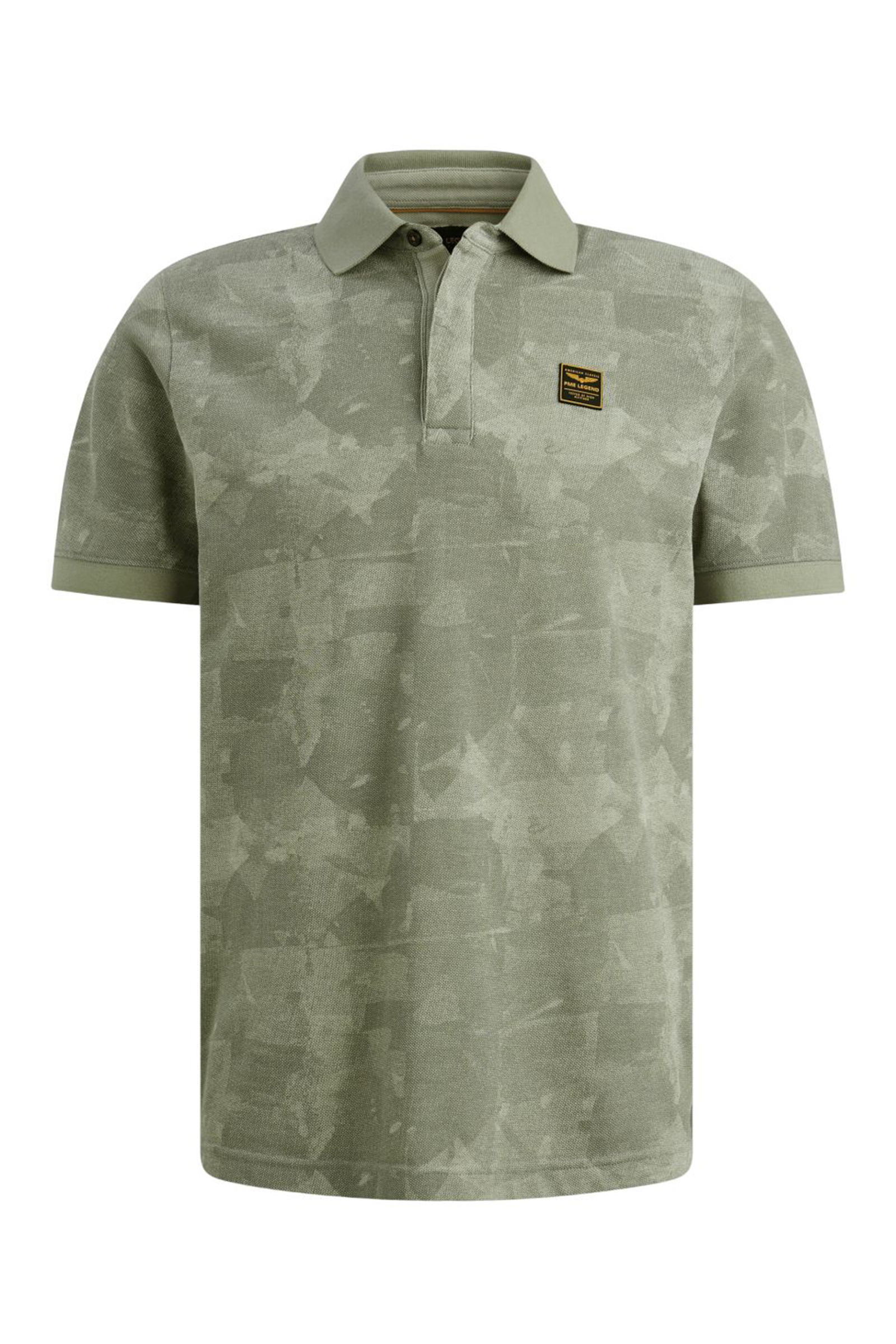 Heren overhemd lm casual groen
