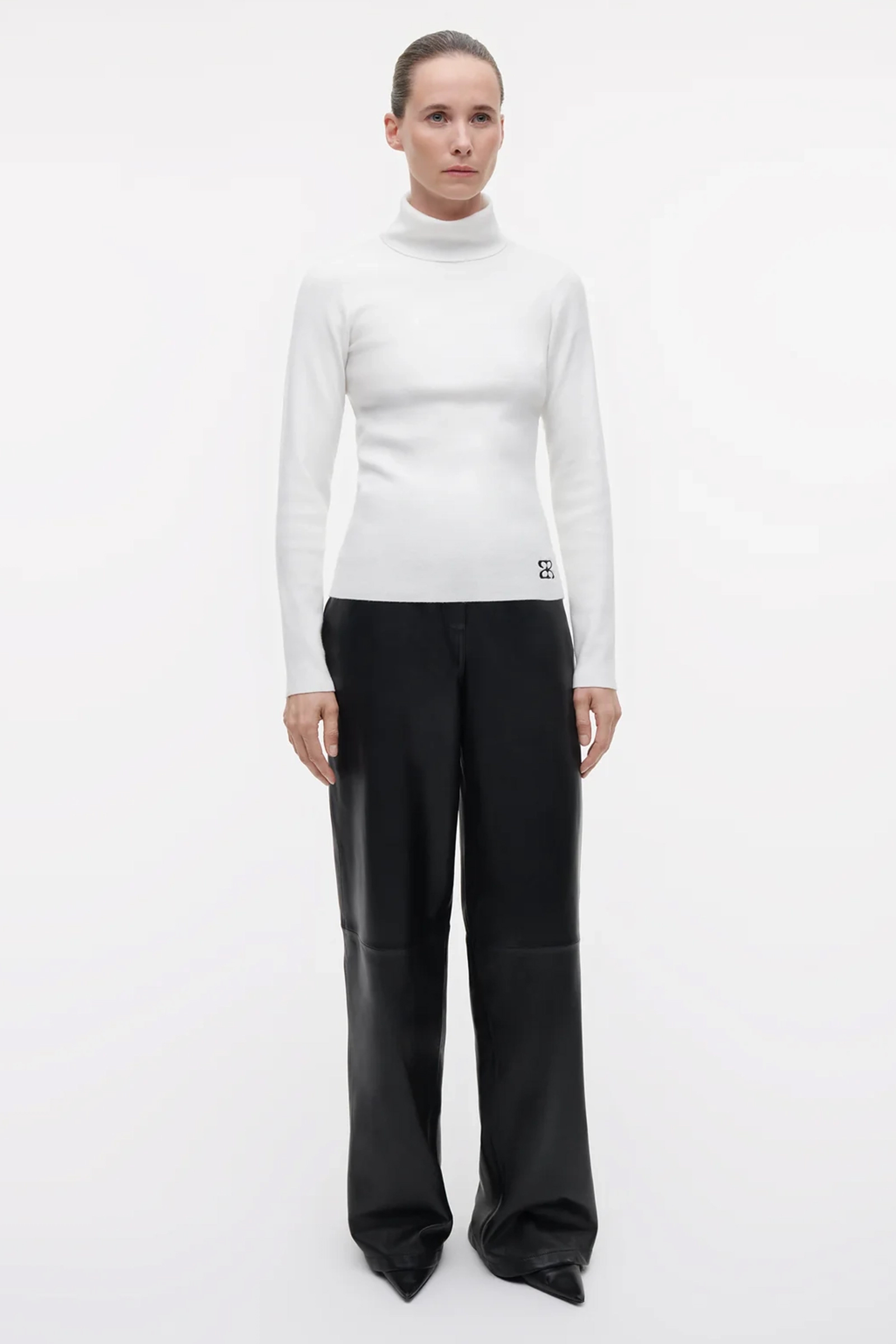 Dames top ecru