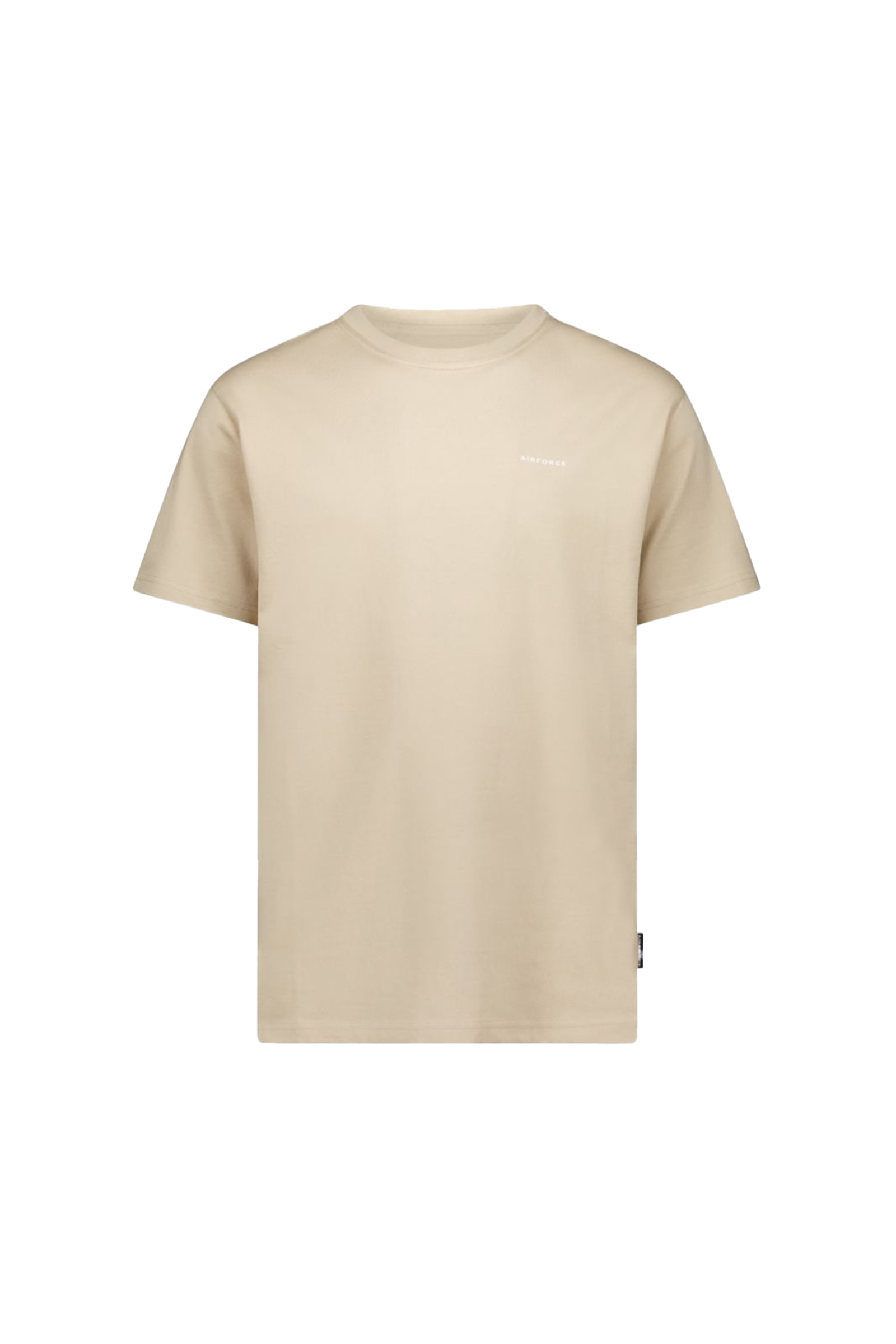 Heren t-shirt kortemouw bruin