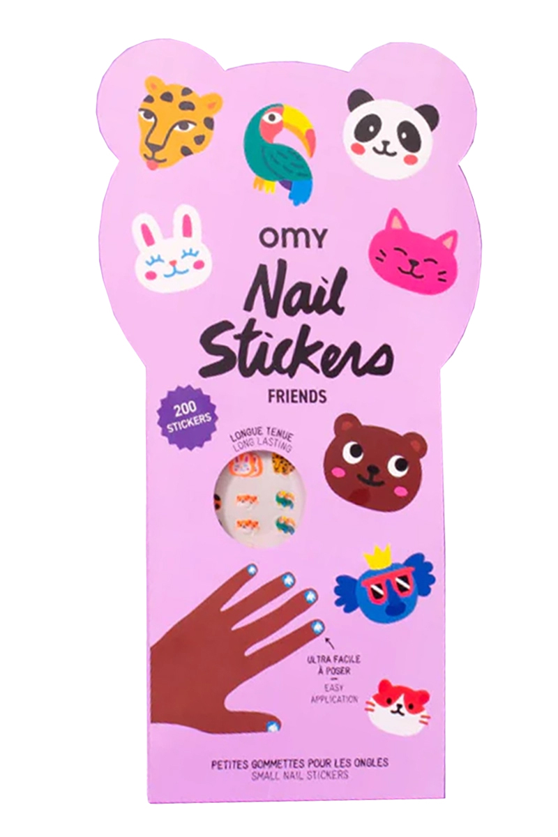 OMY Nail decals-friends Rose-1 1