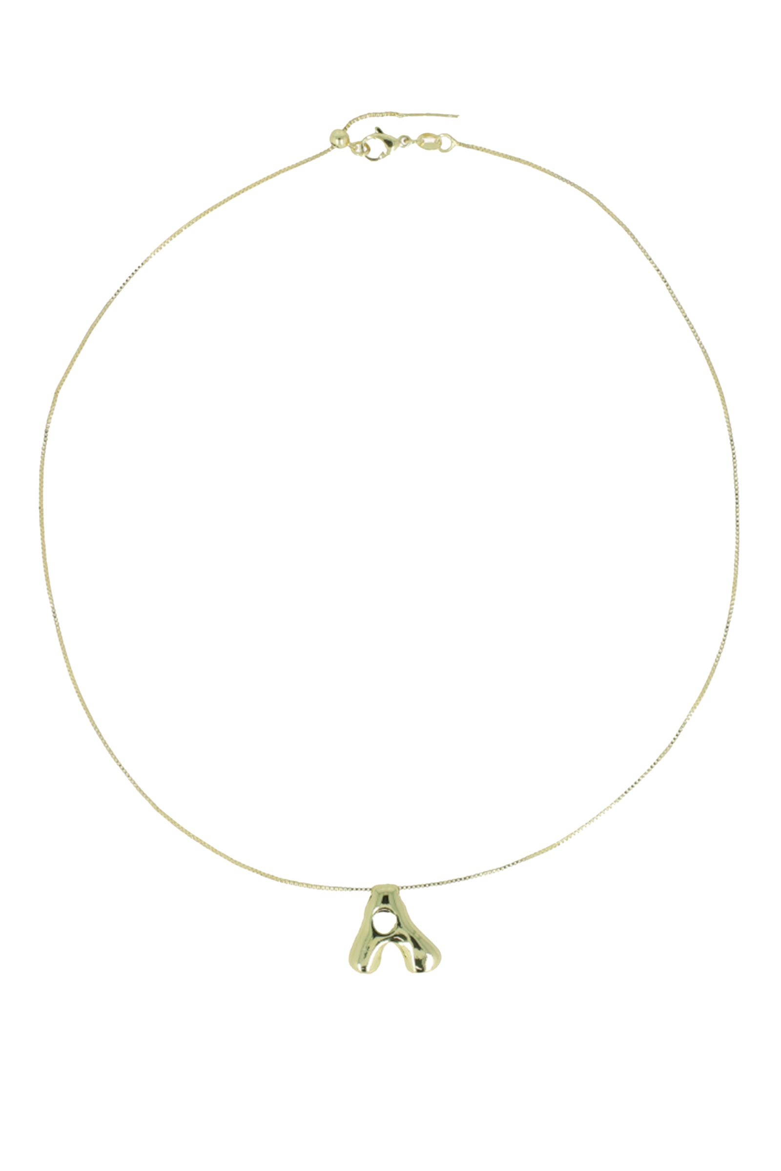 Lott Gioielli Cartoon Letter A Goud-1 1