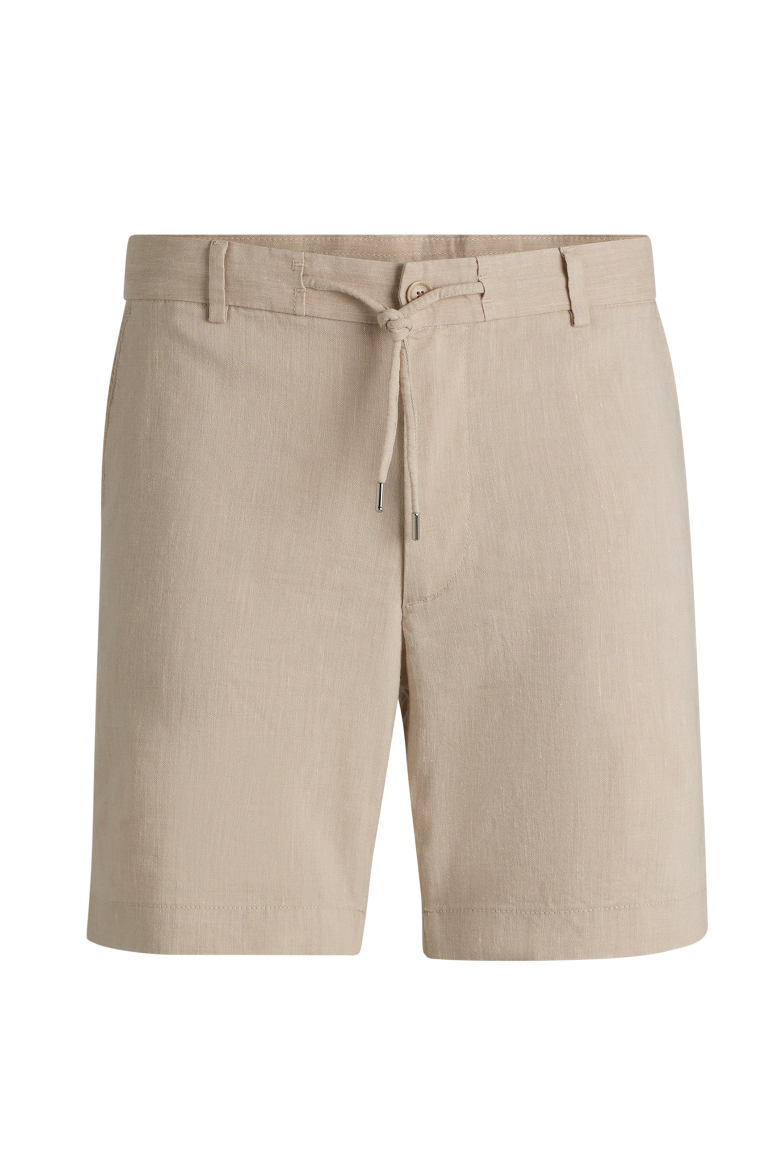 Boss Black C-Kane-RDS-Shorts 10270605 01 Light Beige 1