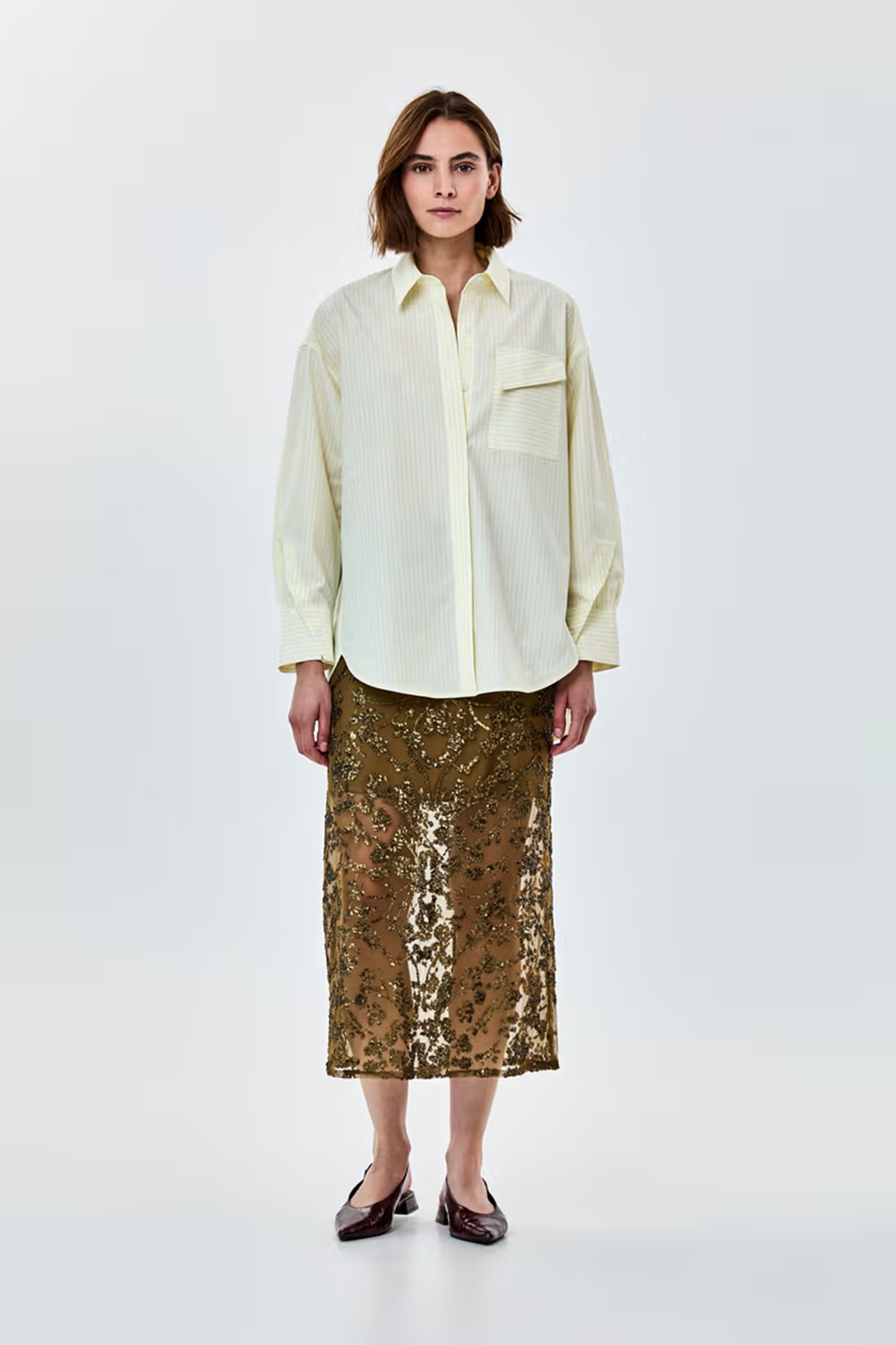 Dames rok groen