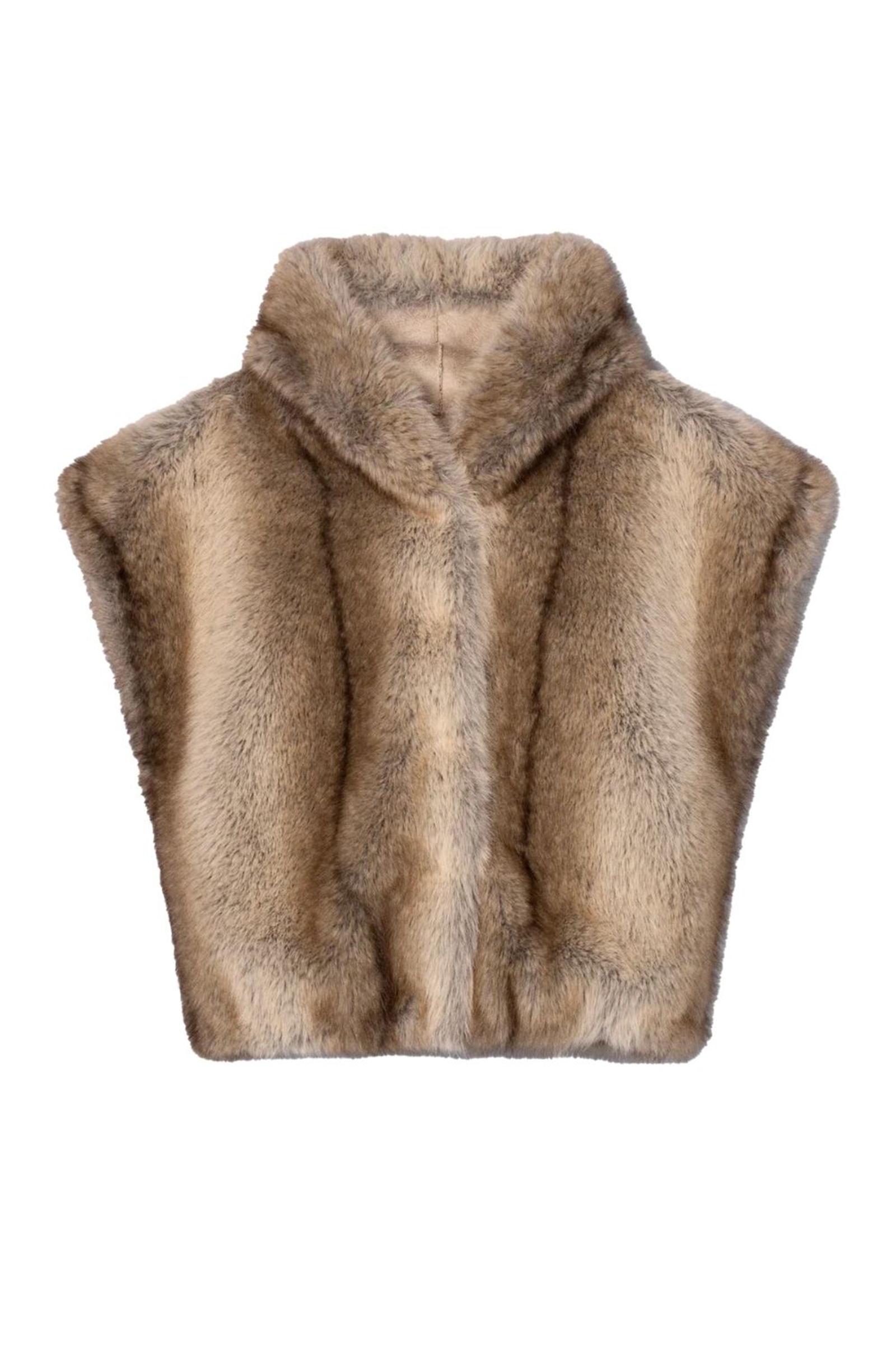 Dames bodywarmer bruin