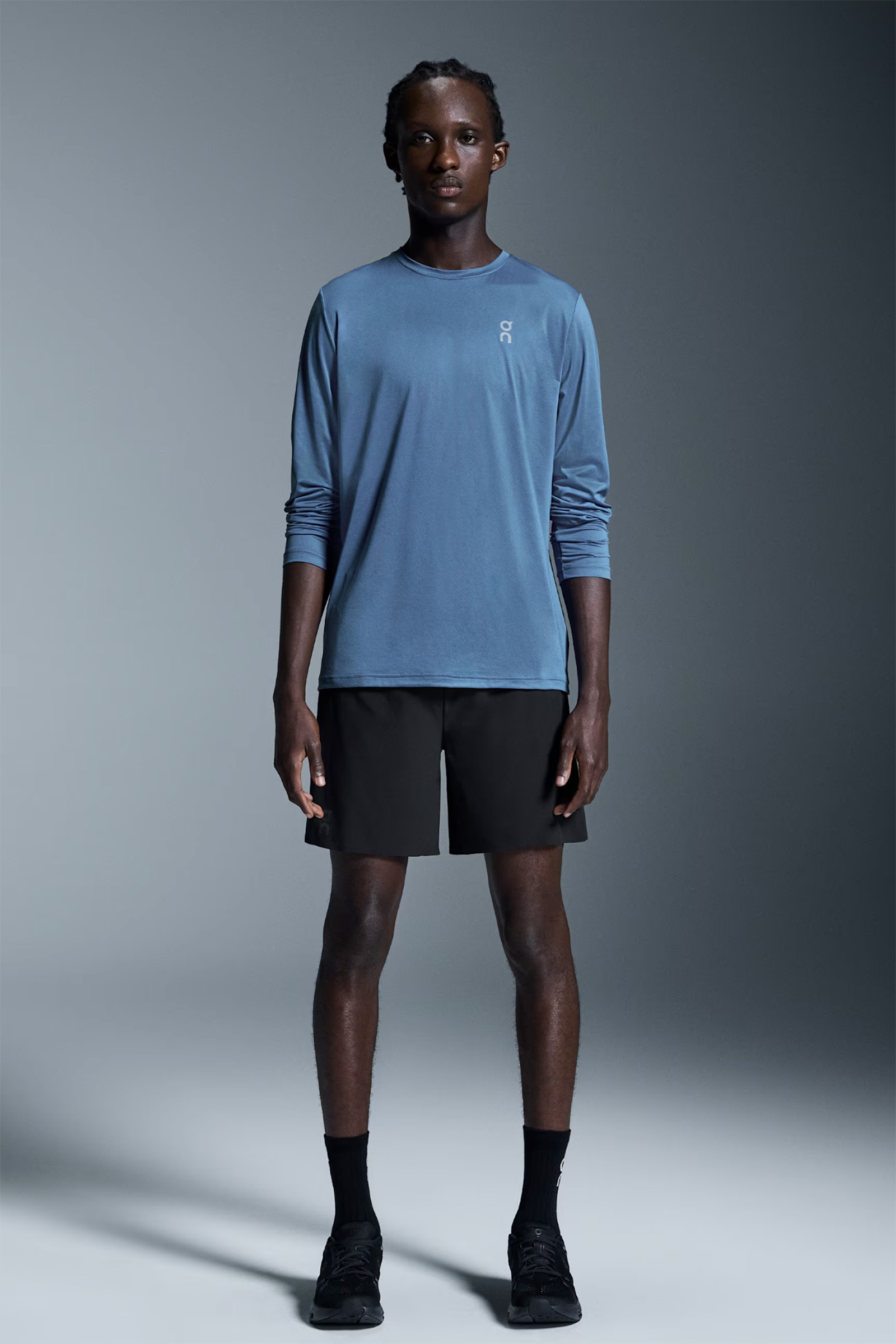 Running heren short zwart