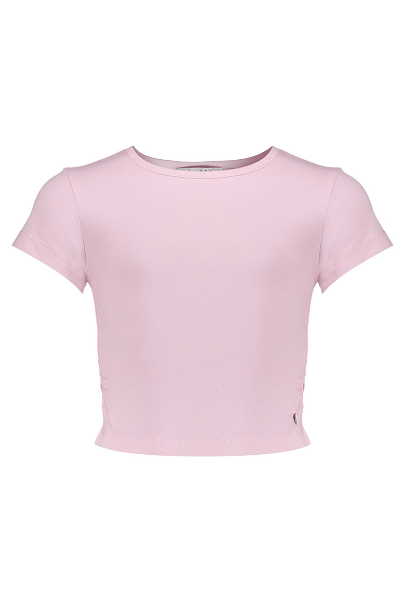 Meisjes t-shirt korte mouw rose