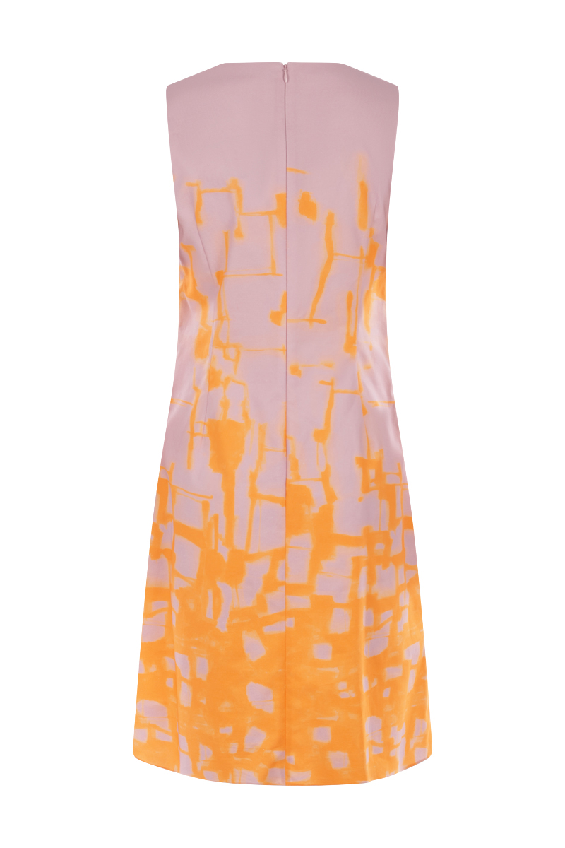 Dames jurk rose