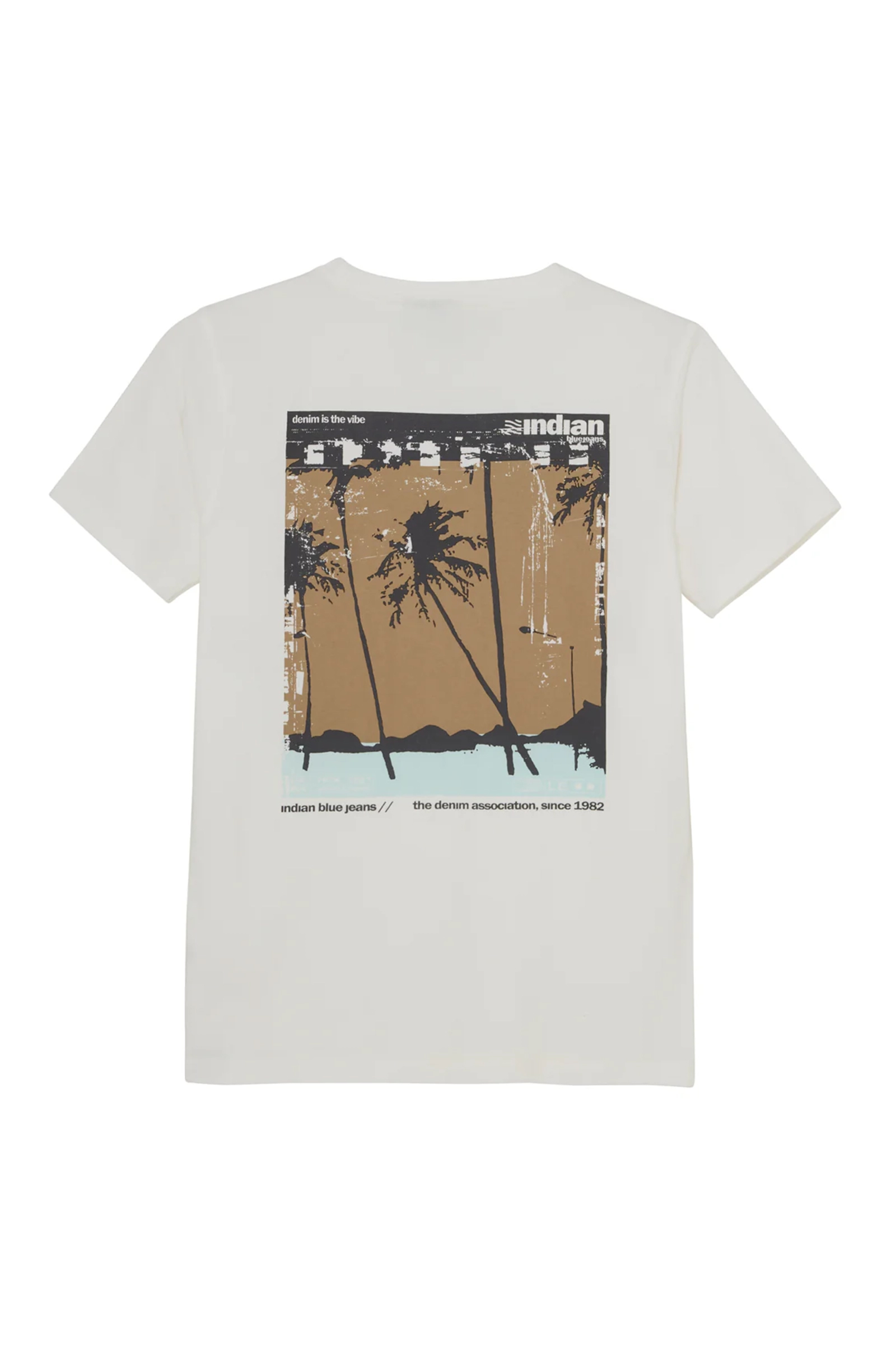 Jongens t-shirt korte mouw wit