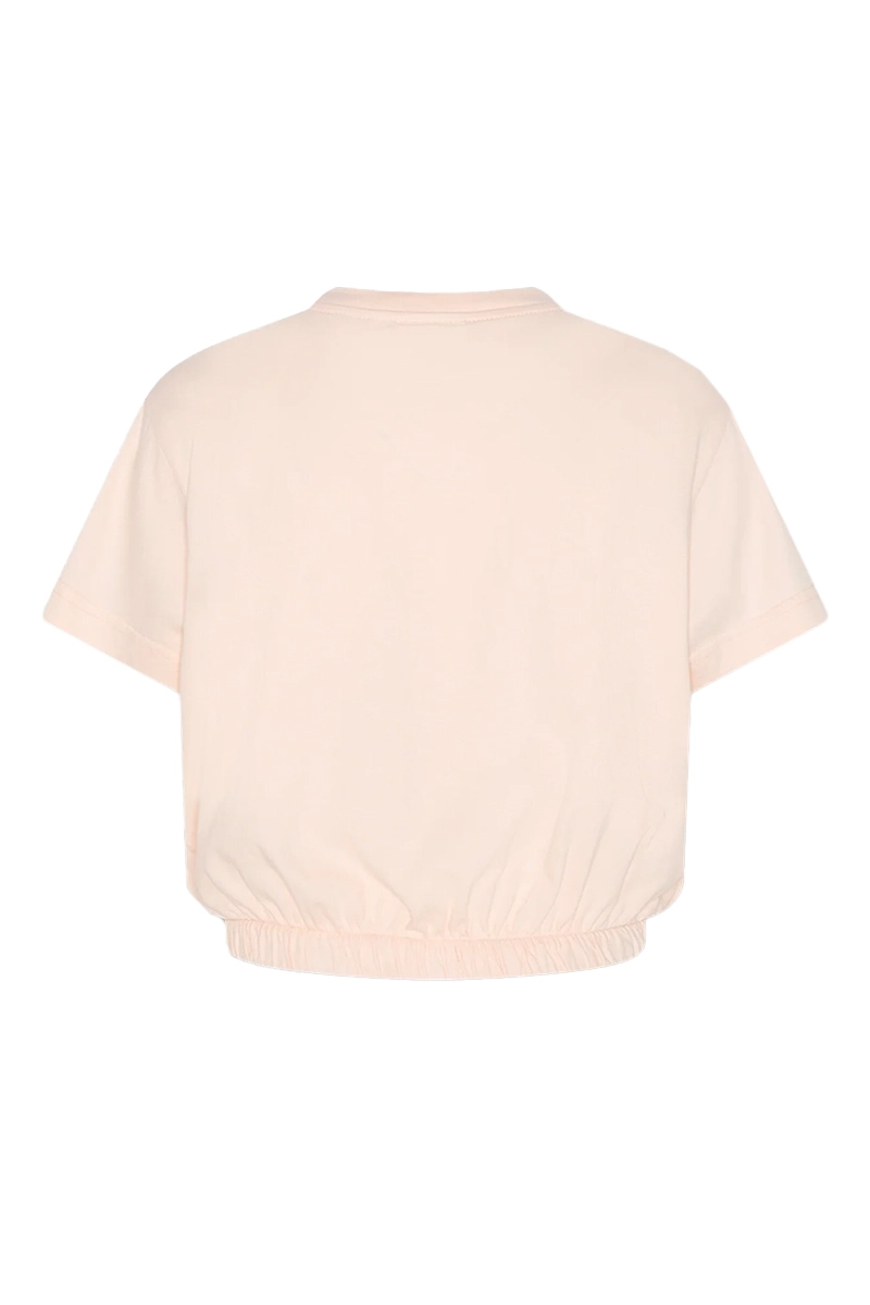 Meisjes t-shirt korte mouw rose