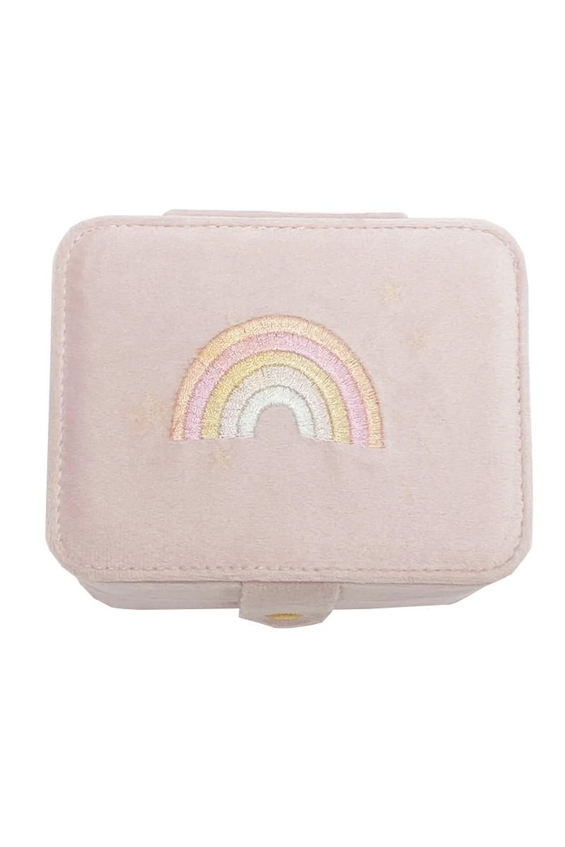 ROCKAHULA KIDS Disco rainbow mini Jewellery box Rose-1 1