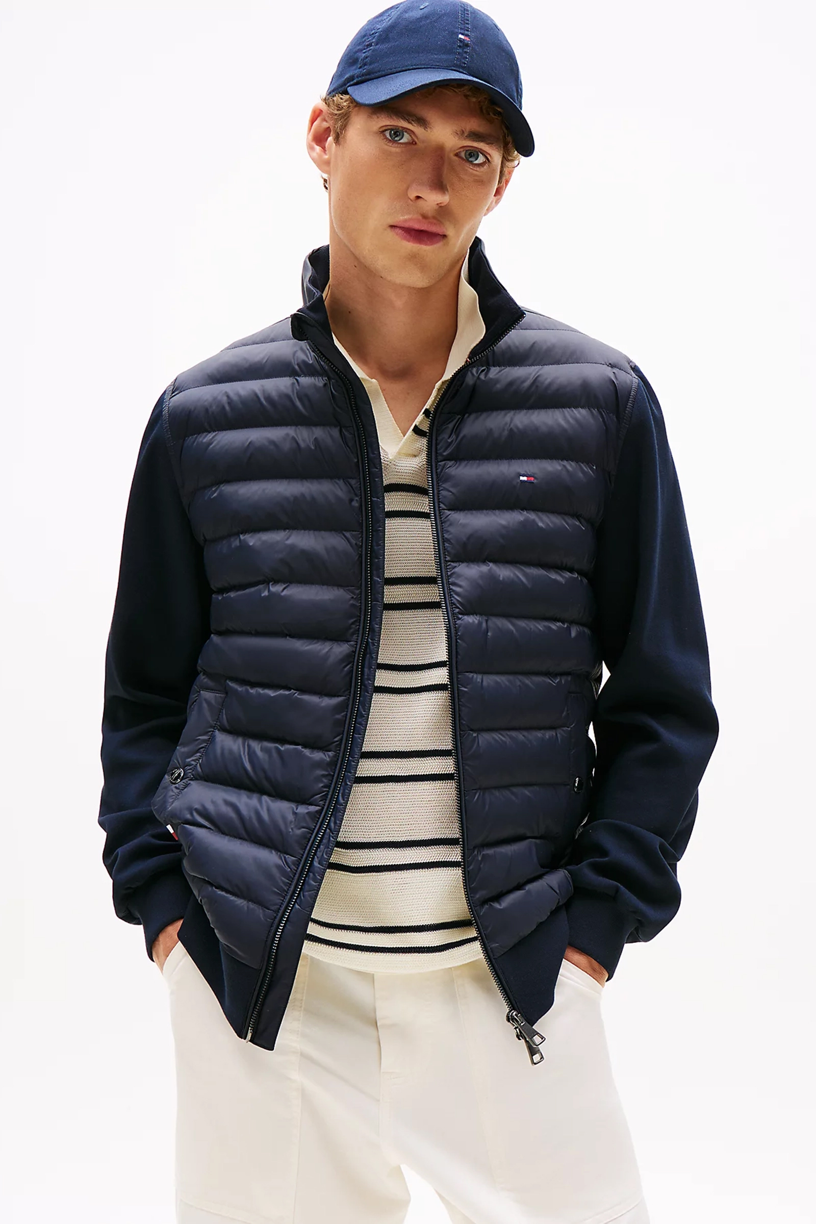 Heren jas blauw