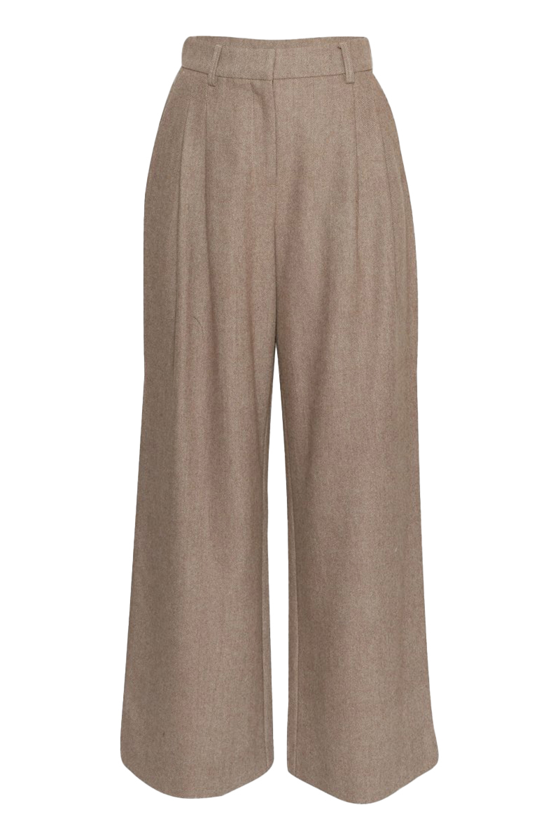 Dames broek bruin