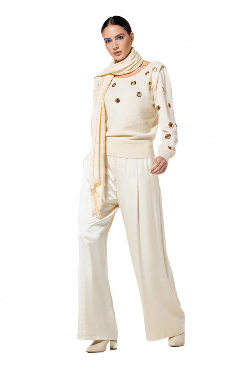 Dames broek bruin