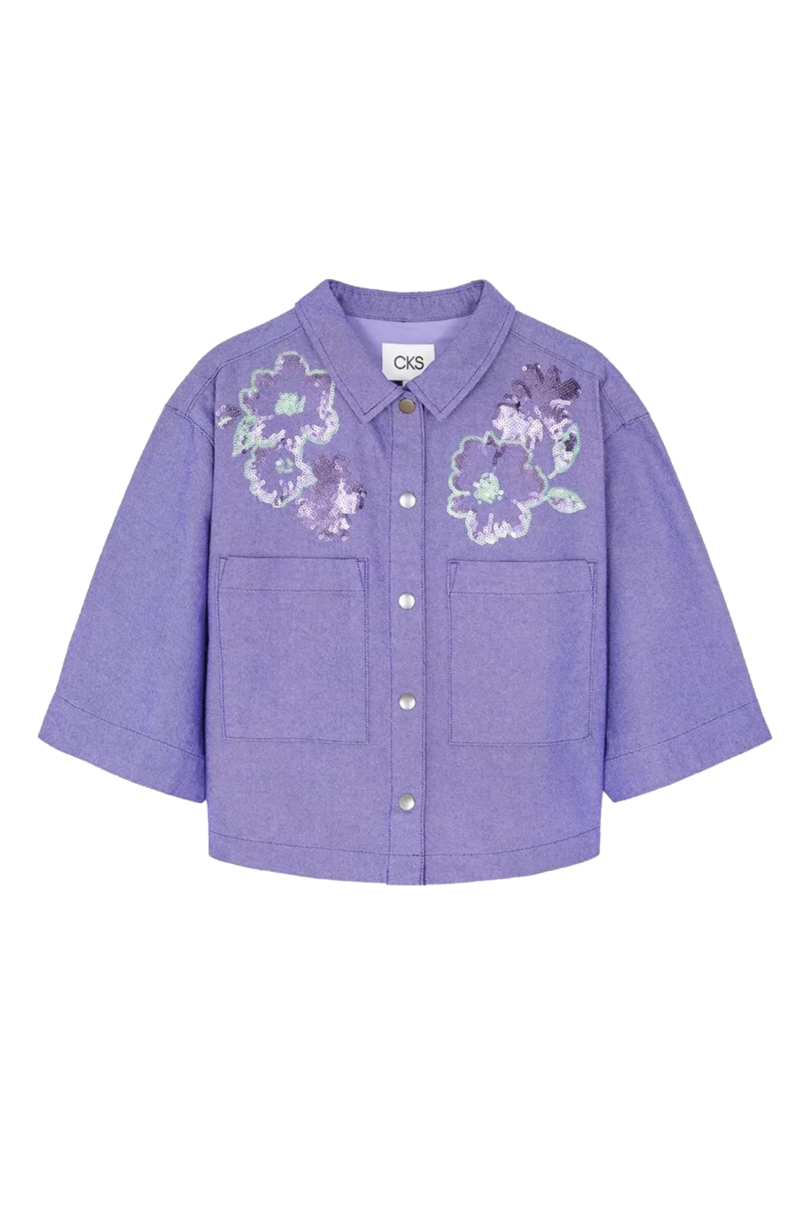 Dames blazer paars