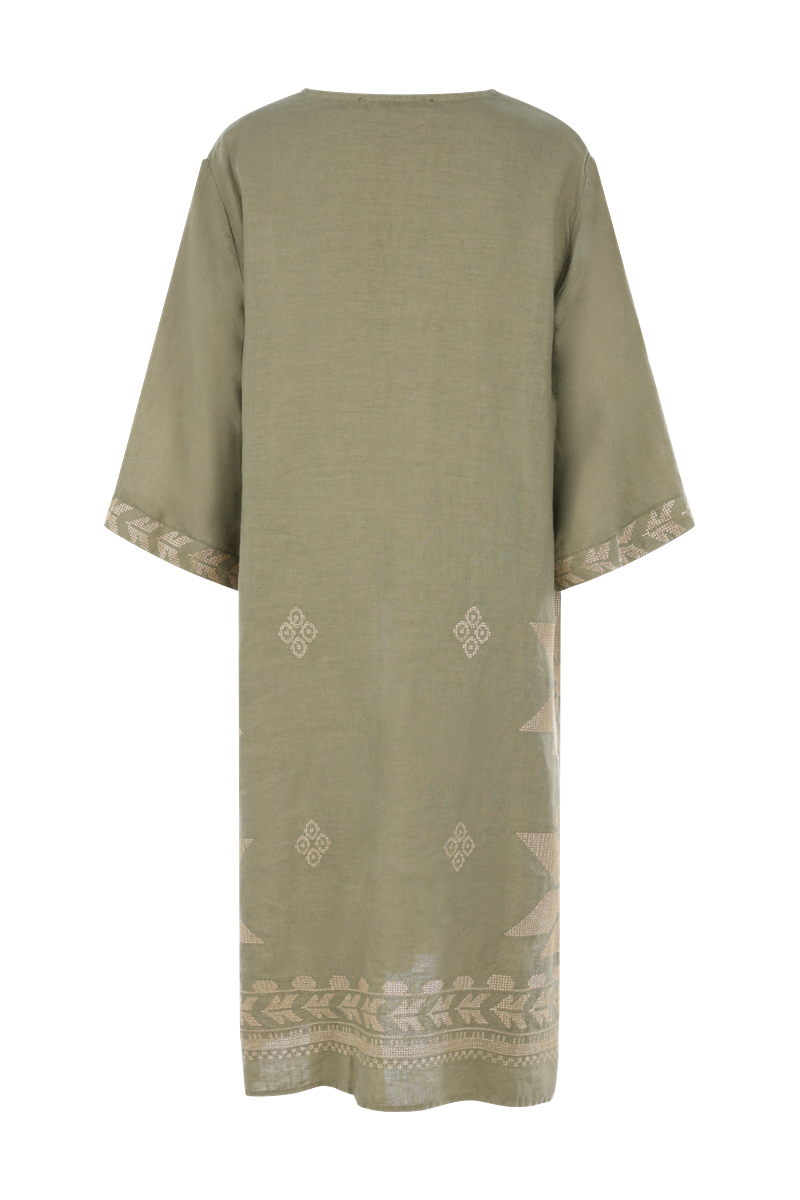 Greek Archaic Kori dress Groen-1 2
