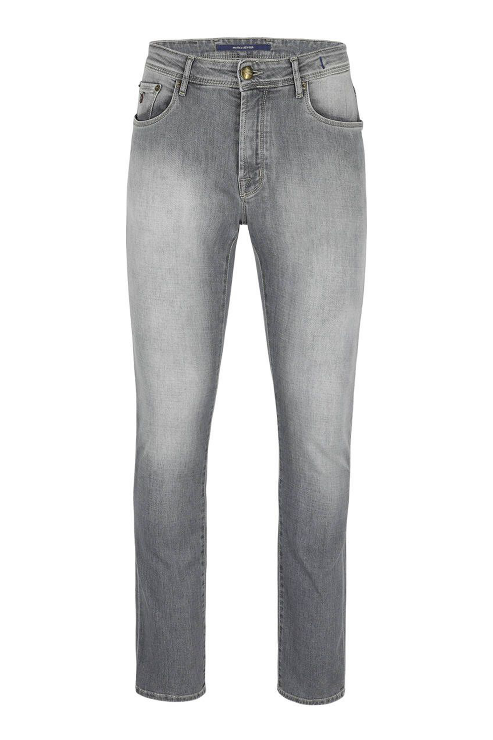 Heren jeans grijs