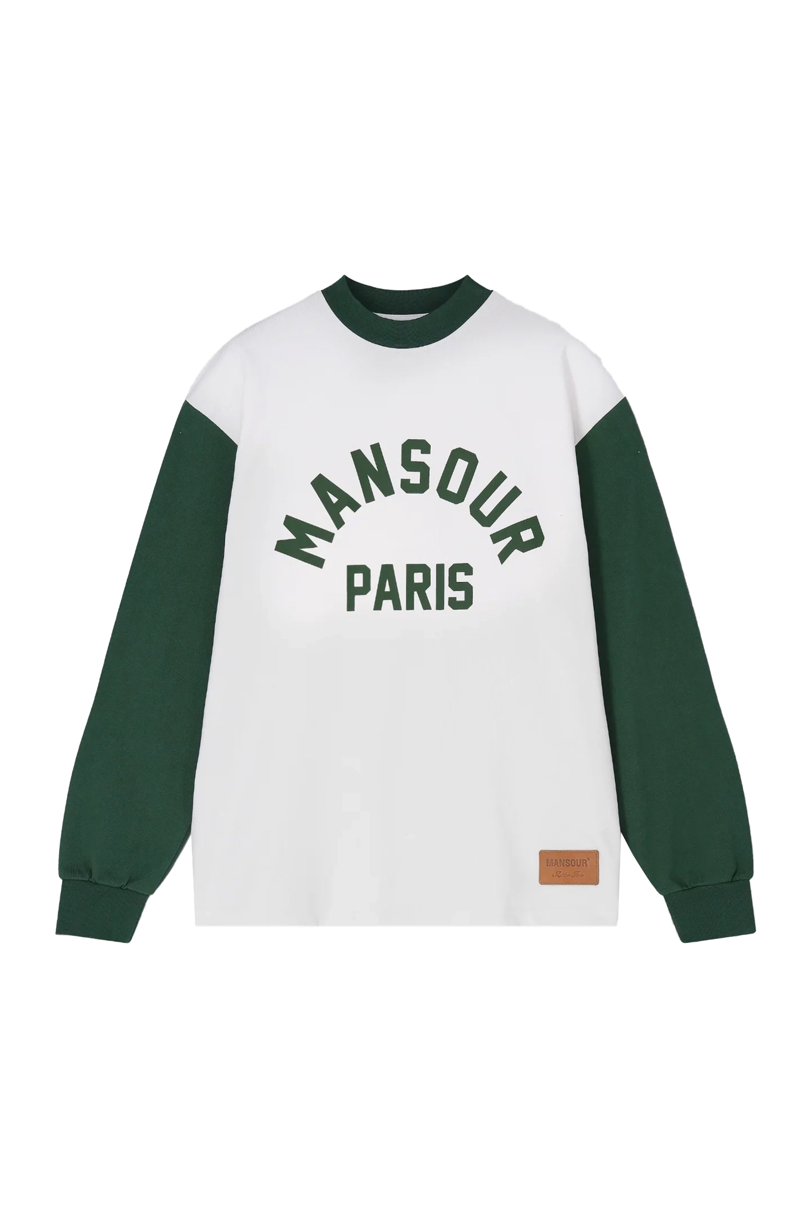 Mansour College Baseball Longsleeve Wit-Multicolour 1