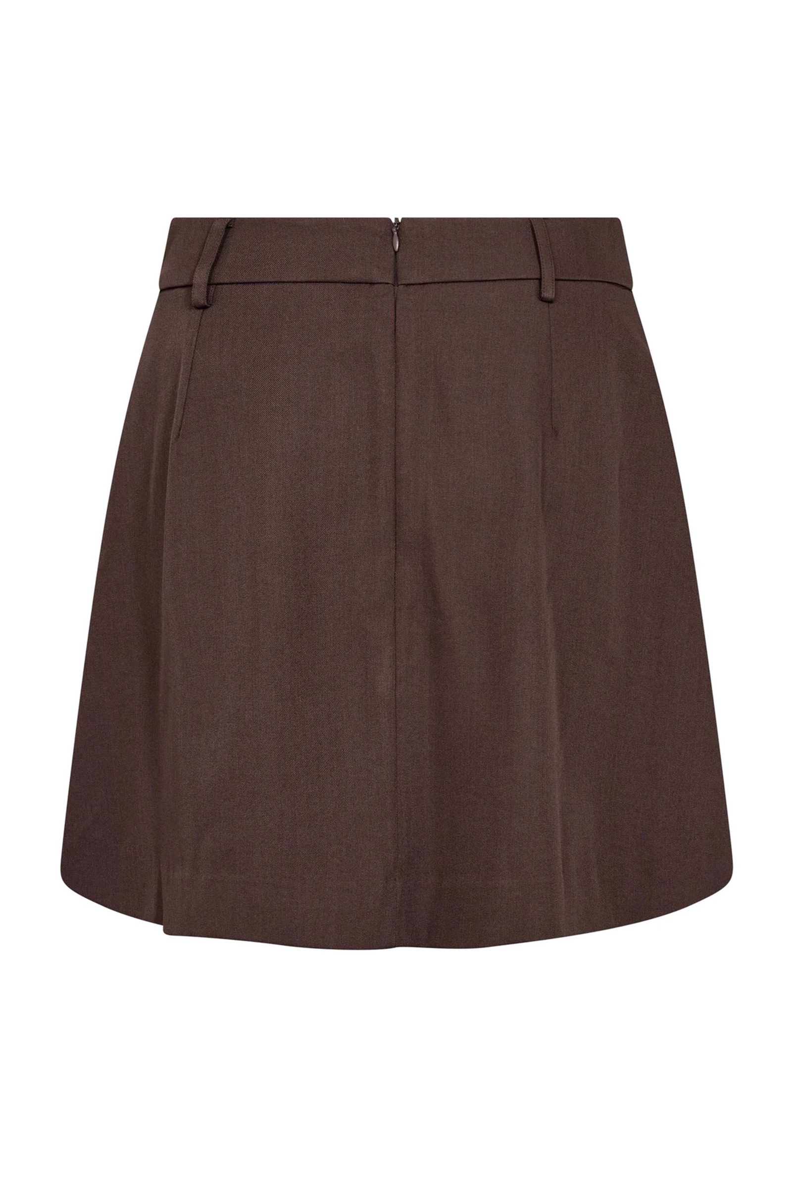 Dames rok bruin