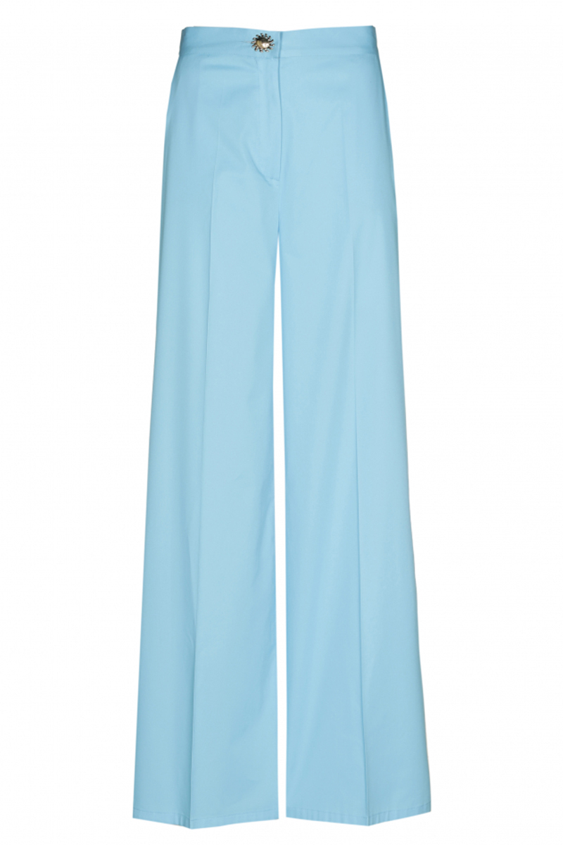 Dames broek blauw