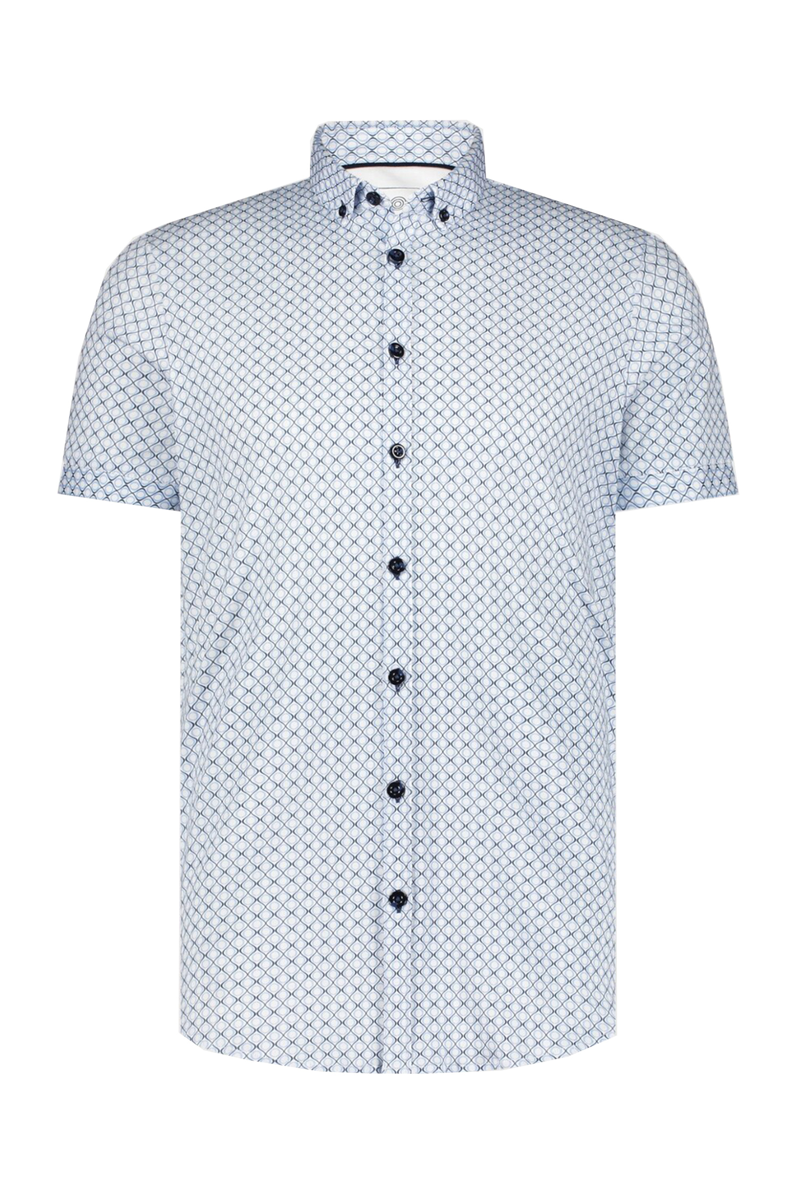 Blue Industry Shirt short sleeve jersey Blauw-1 1