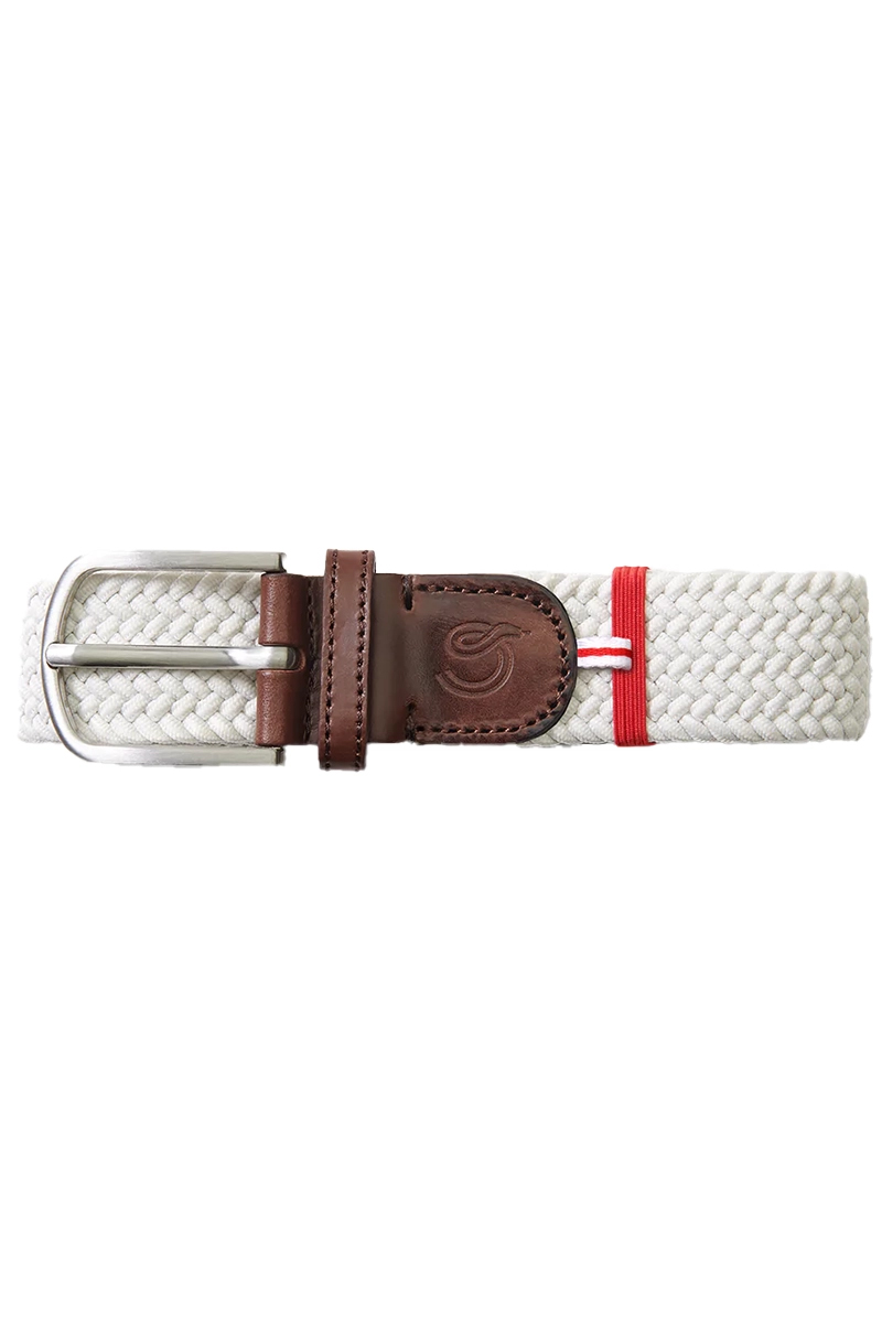Heren riem wit