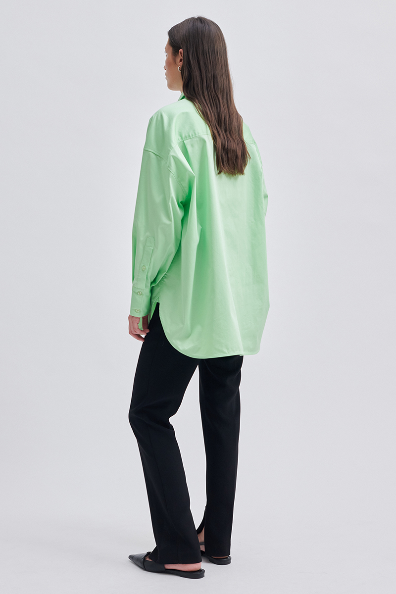Second Female Milas Classis Shirt Groen-1 5