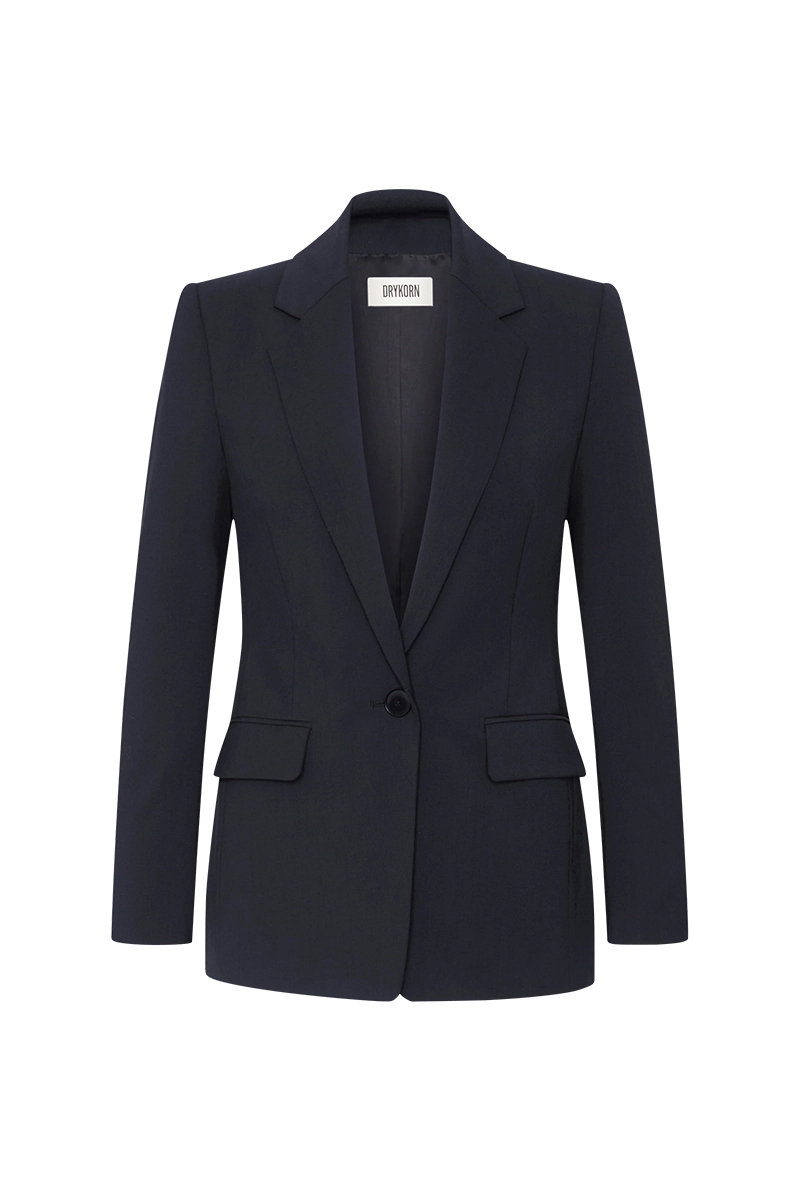 Dames blazer blauw