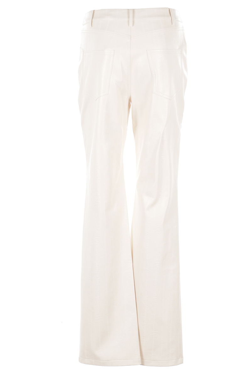 Dames broek ecru