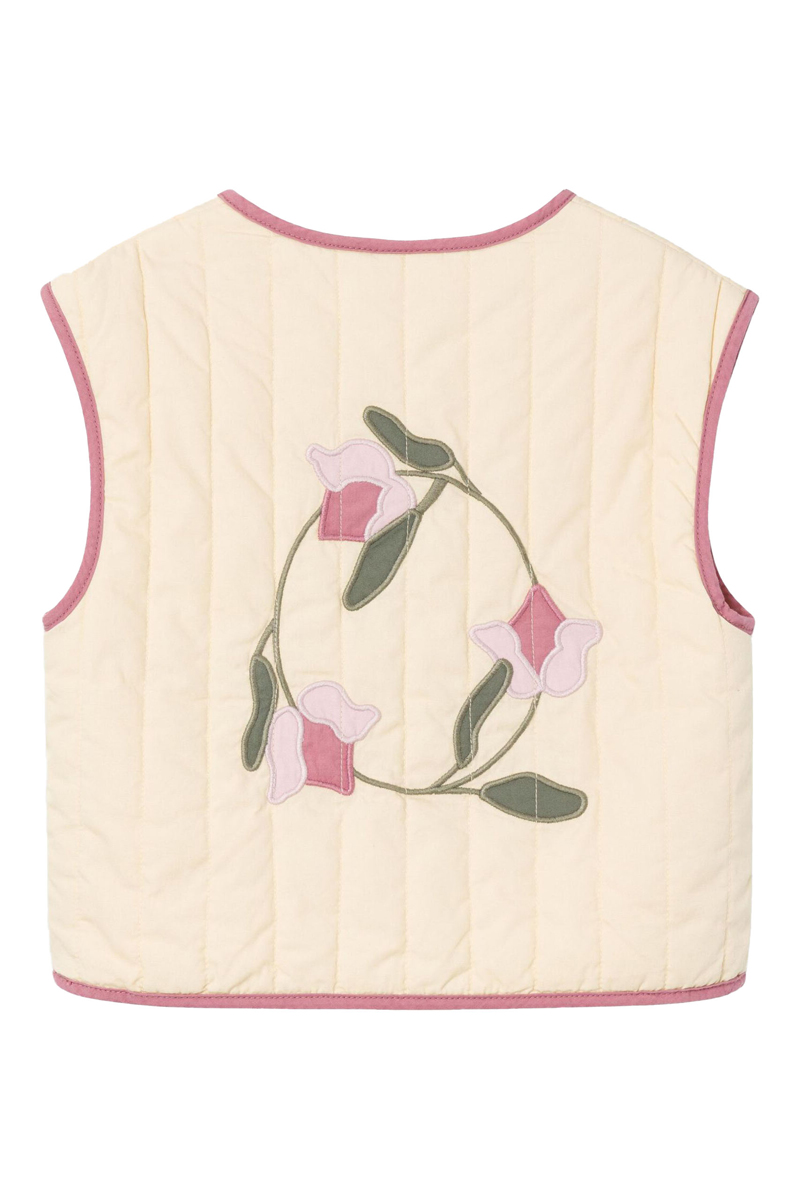Meisjes vest bruin