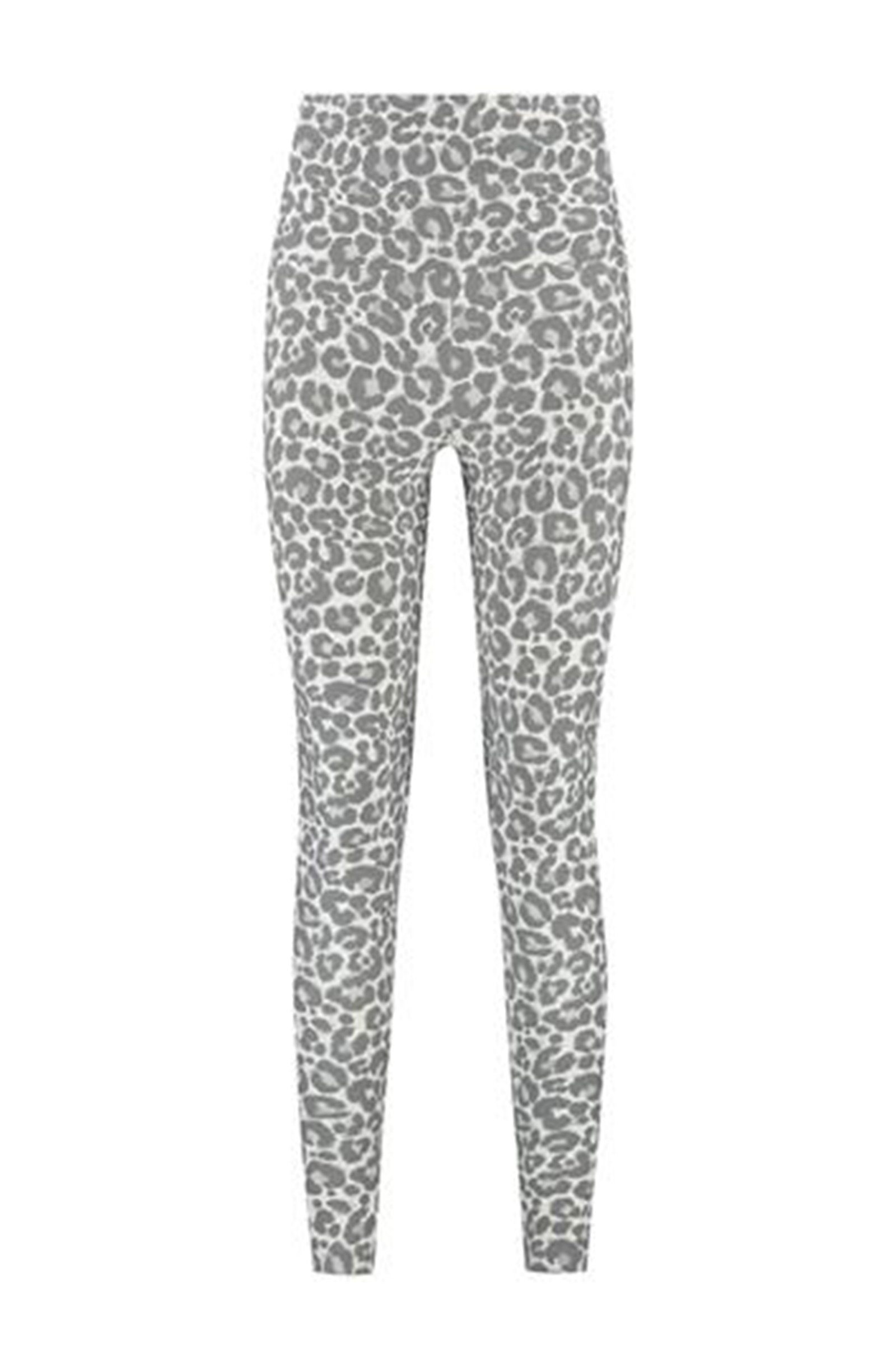 Fitness dames tight lang grijs