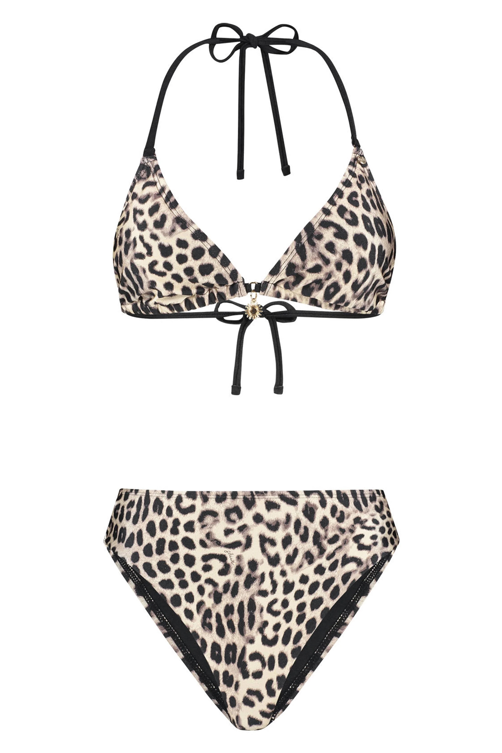 Bad/beach dames bikini zwart