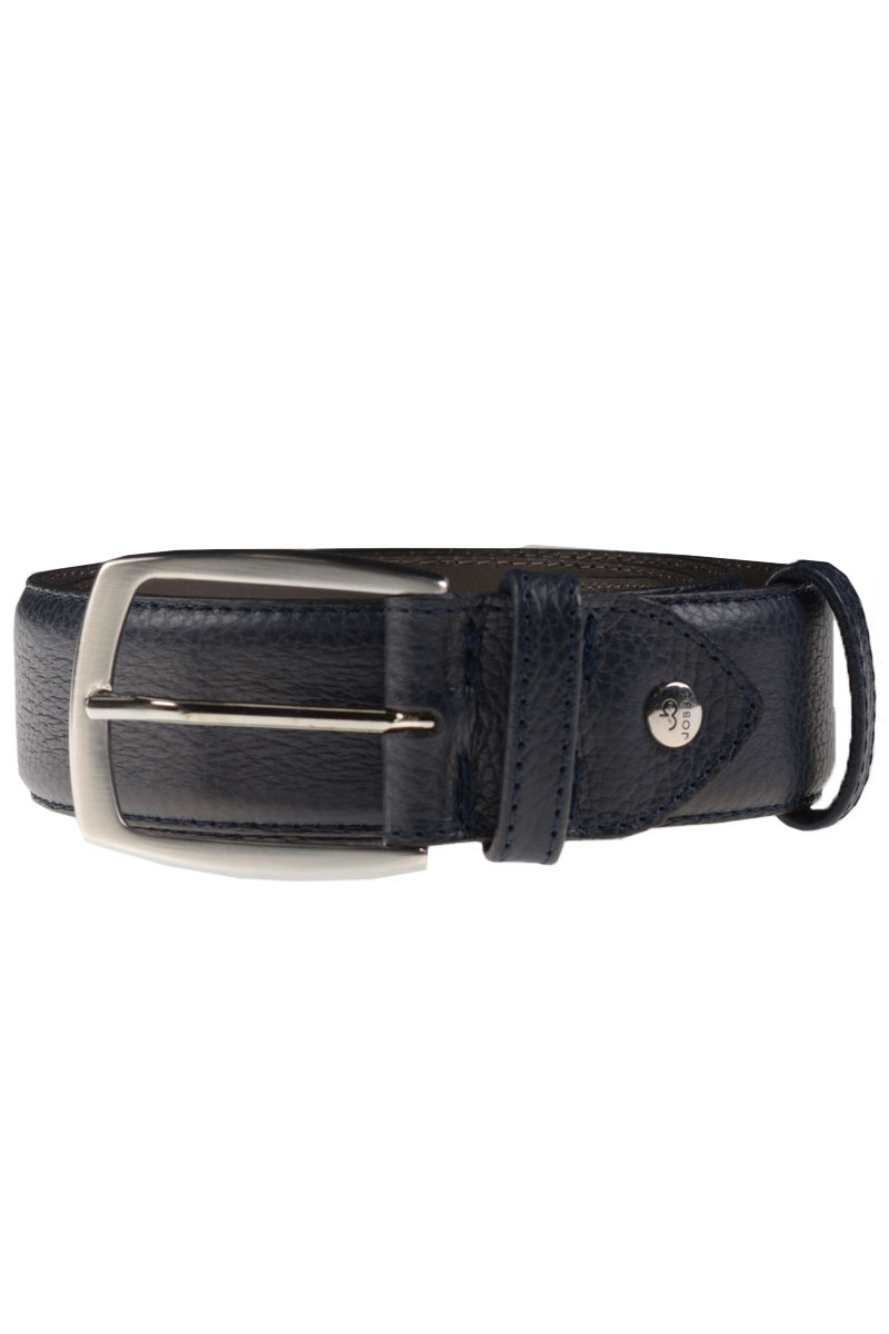 Heren riem blauw