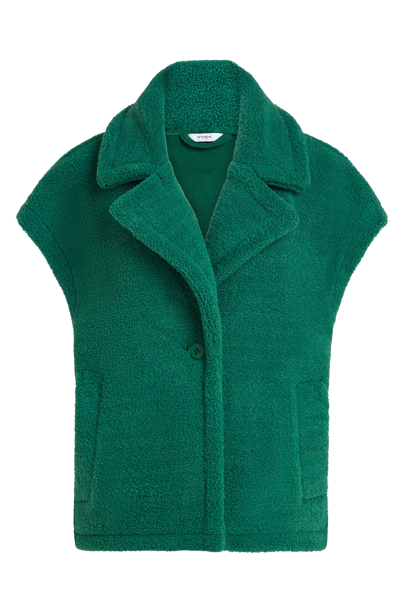 Dames gilet groen