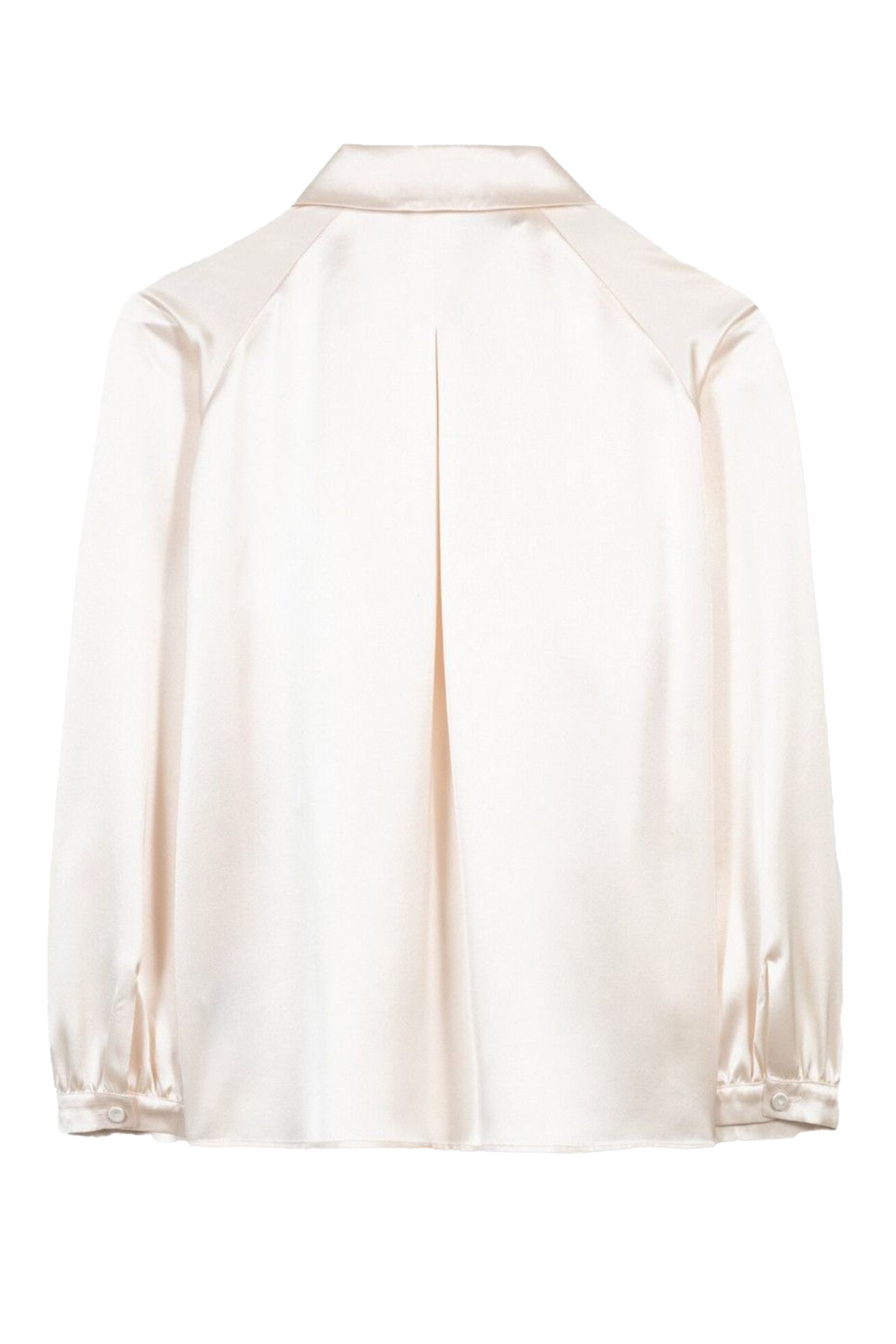 Dames blouse lange mouw ecru